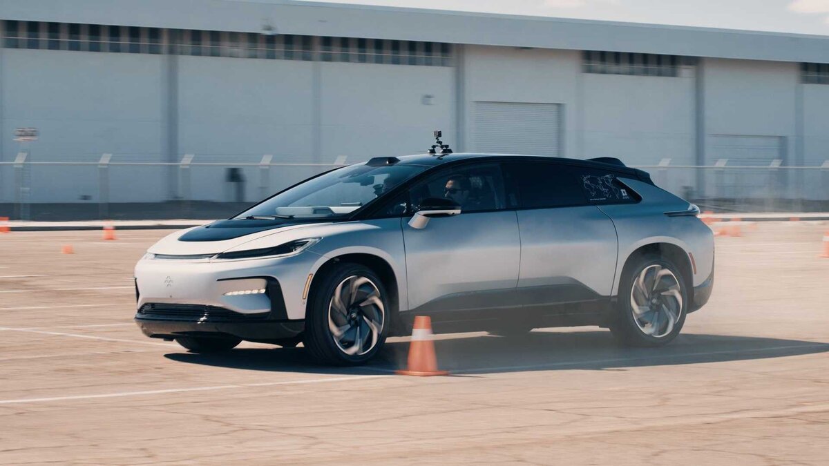 Презентация первого образца Faraday FF 91 EV