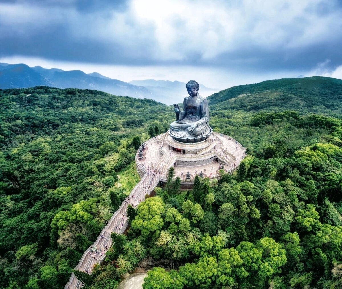 Цигун во время ходьбы