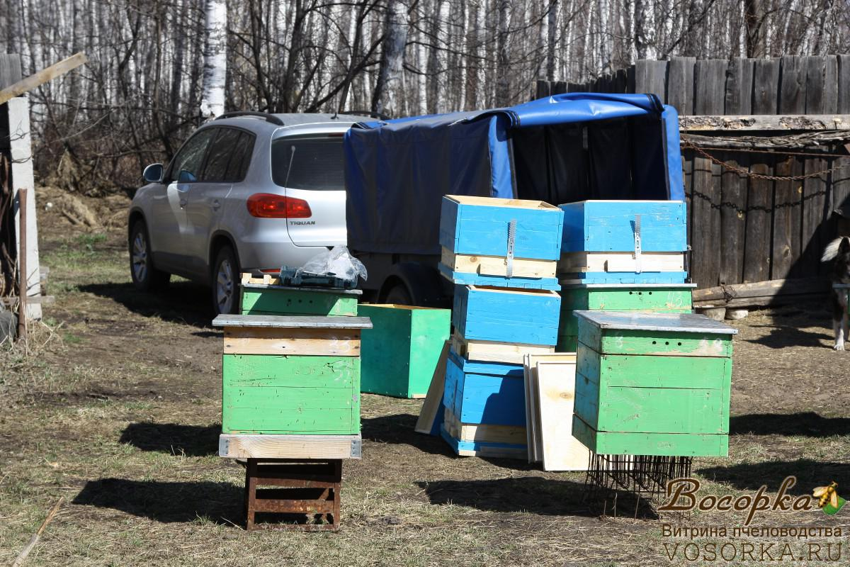 Из личного архива. РУтовские корпуса с проставками для дадановских рам.