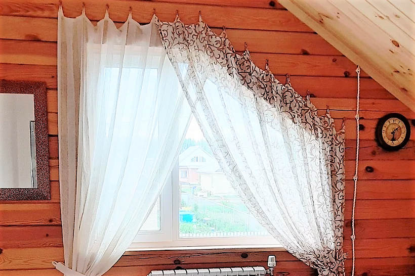 Рулонные шторы для наклонных окон