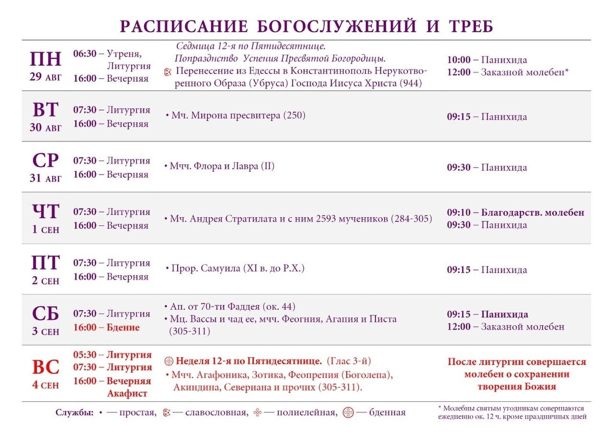 Когда светлая седмица в 2024