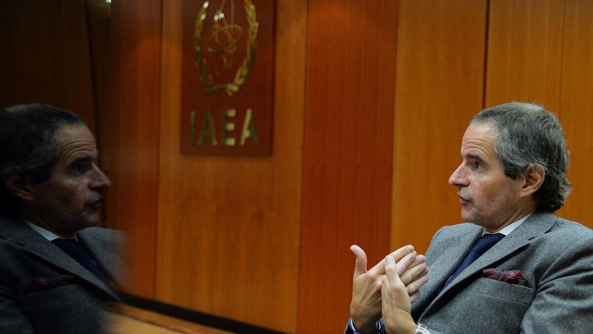    Генеральный директор Международного агентства по атомной энергии (МАГАТЭ) Рафаэль Гросси© РИА Новости / Алексей Витвицкий