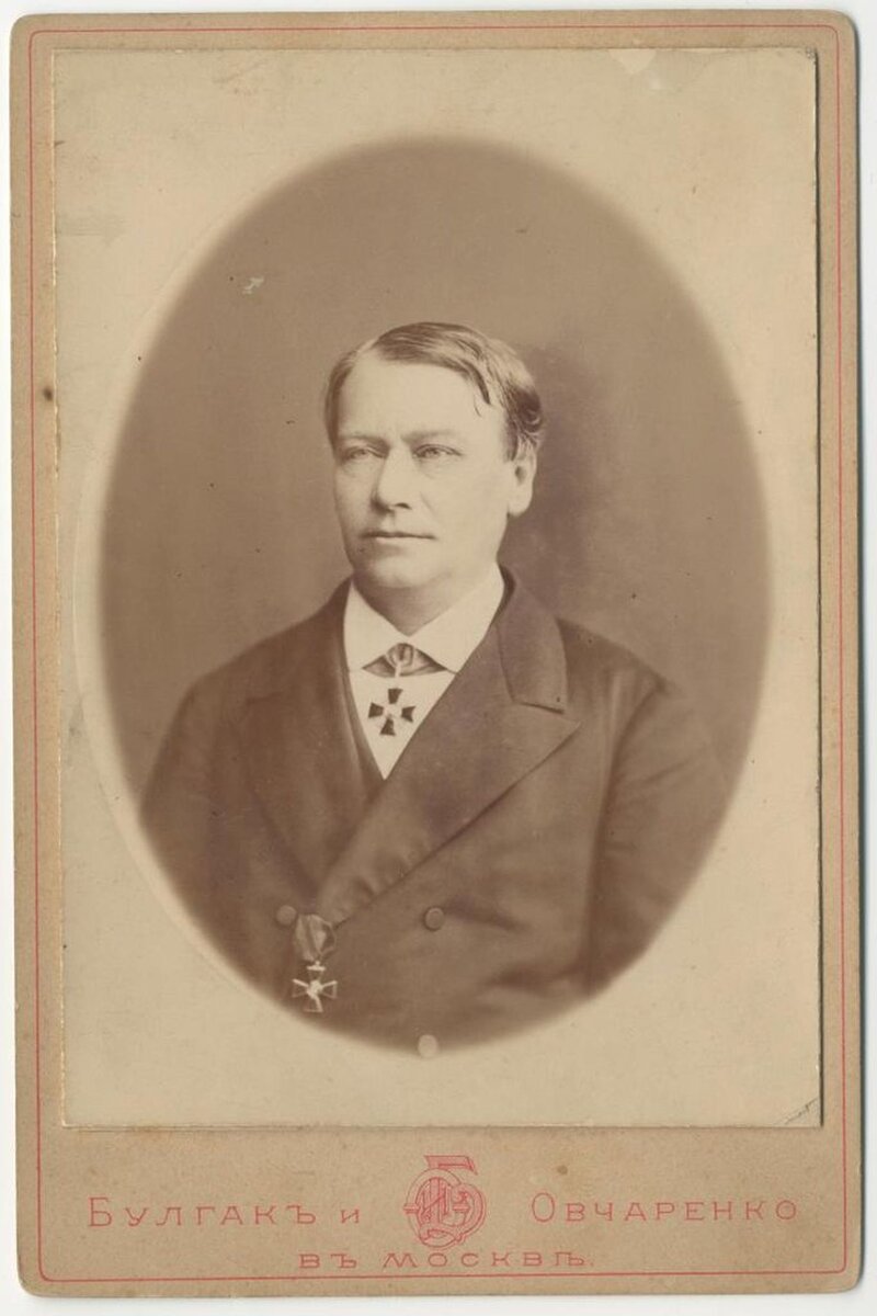 Портрет Владимира Яковлевича Менци. 1878-1886 гг. Из собрания ГВСМЗ