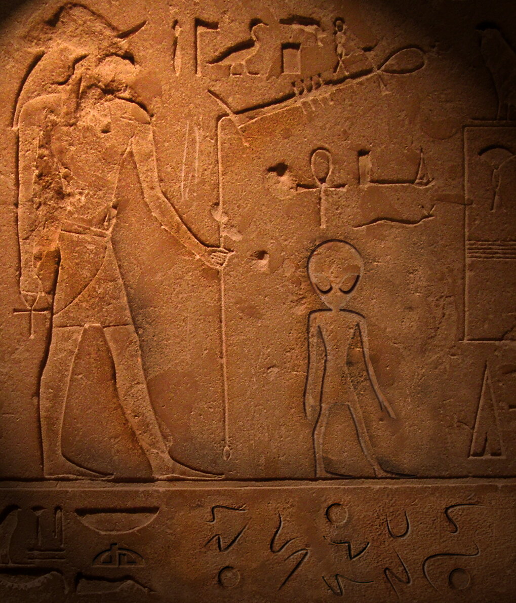 НЛО древний Египет