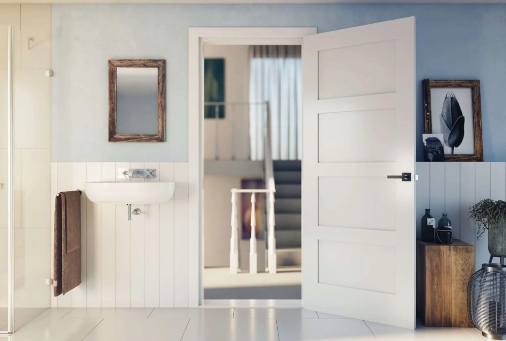 Глухие двери Профиль Дорс в ванную - одно из самых популярных решений