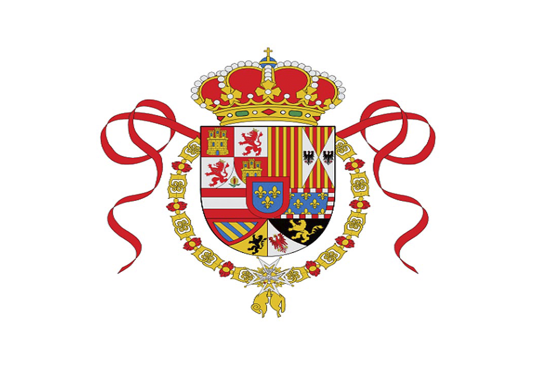 Испанский герб. Геральдика Испании флаг. Испания символ Испании. Королевский Штандарт Испании. Испания флаг и герб.