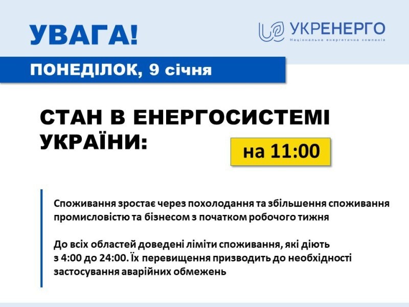    "Оптимистичный" прогноз: веерные отключения на Украине продлятся несколько месяцев