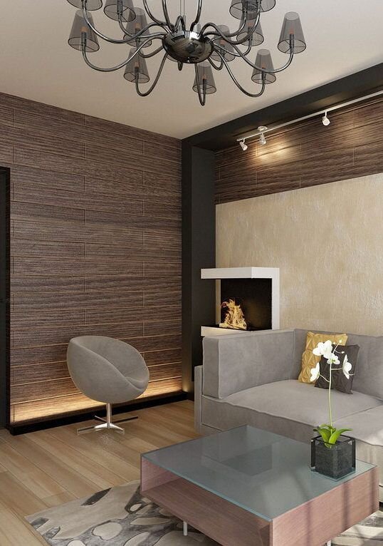 Можно использовать не только для пола! Примеры отделки стен и потолка ...