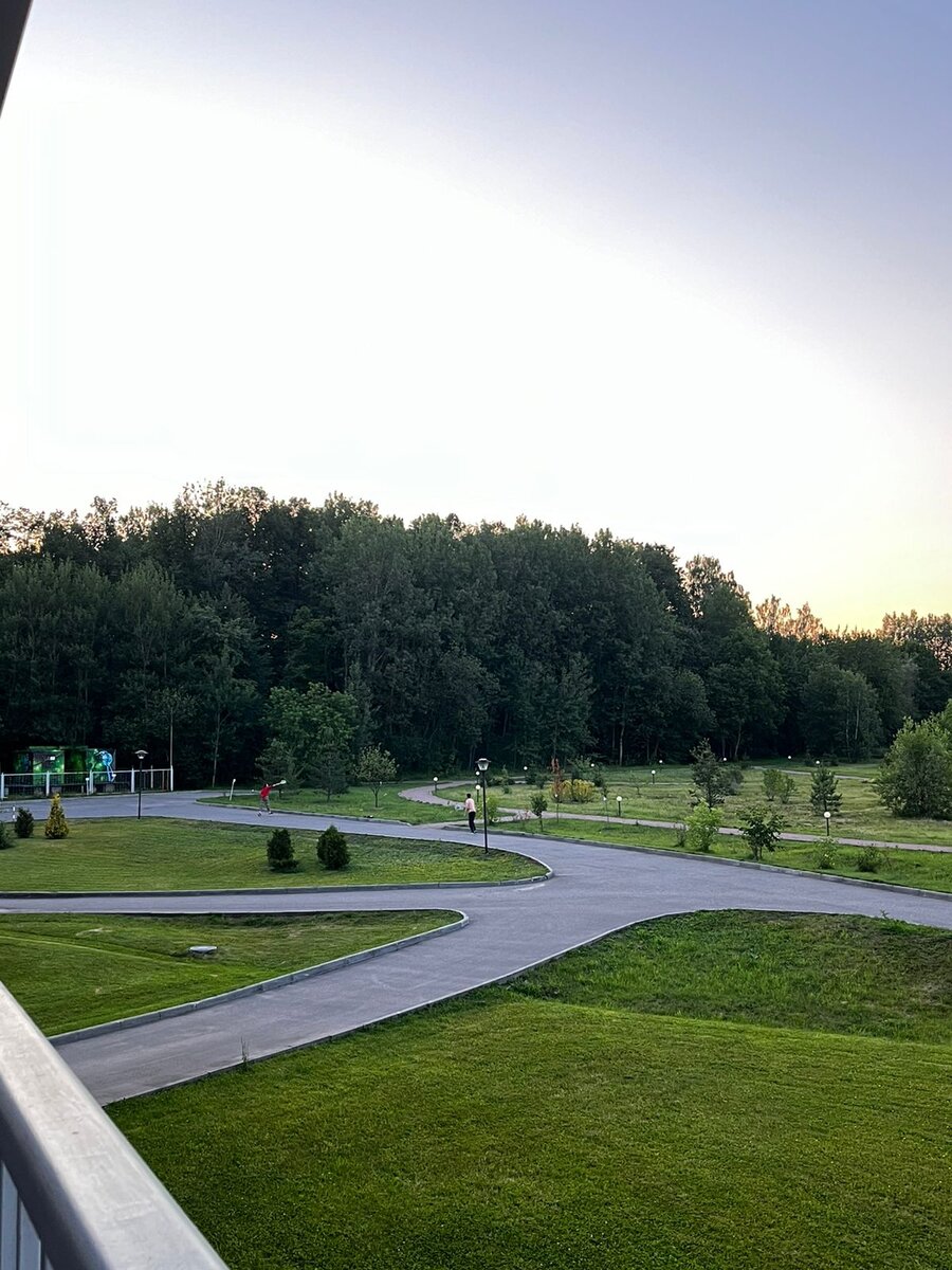 Вид из окна нашего номера