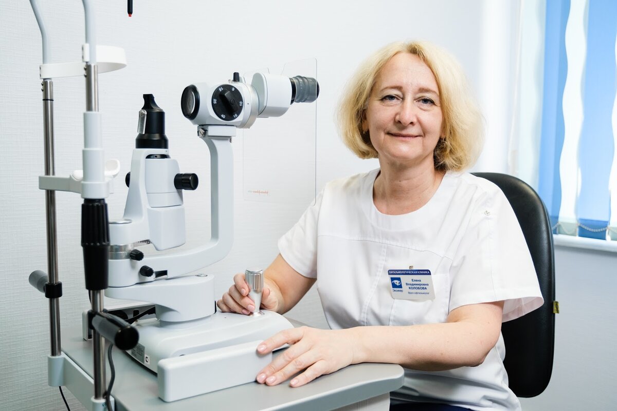 Колобова Елена Владимировна, врач-офтальмолог клиники «Эксимер»