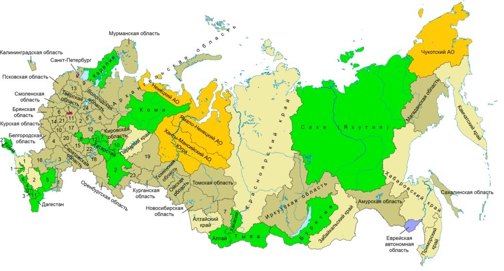 Укрупнение регионов россии проект