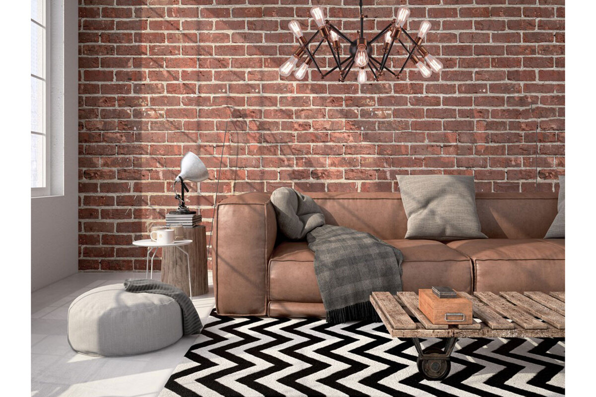 Обои в стиле loft
