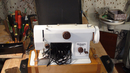 Чайка-132М. Неровная,петляющая строчка, | ШВЕЙНЫЕ МАШИНЫ. РЕМОНТ.ОБЗОРЫ ...