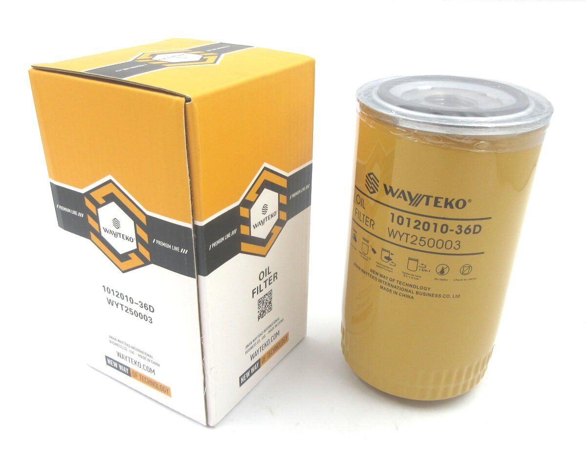 Фильтр масляный W950/31 WAYTEKO PREMIUM LINE 1012010-36D. Фото производителя