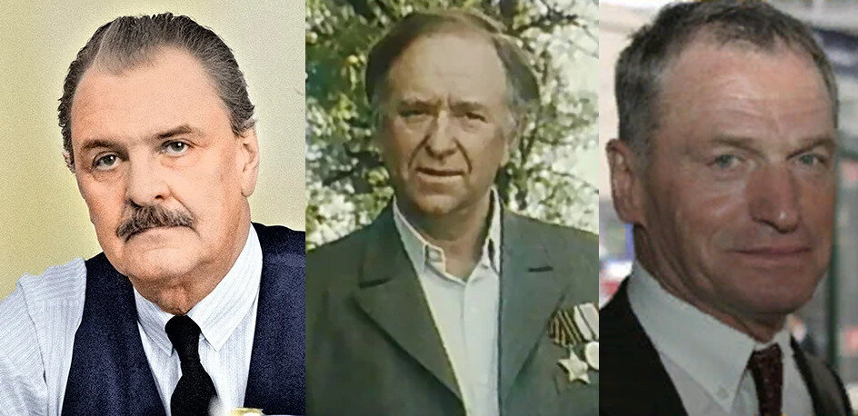 Юрий Яковлев, Сергей Яковлев и Александр Яковлев.Фото Яндекс.Картинки.