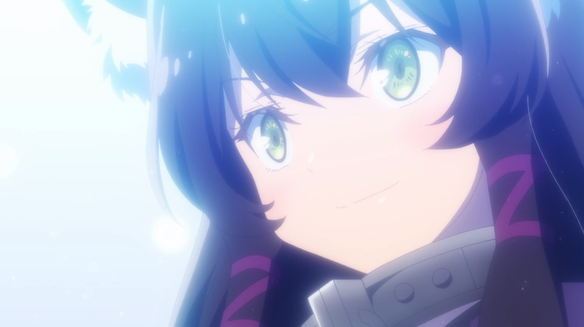 кадр из аниме Isekai Maou to Shoukan Shoujo no Dorei Majutsu Omega Ω