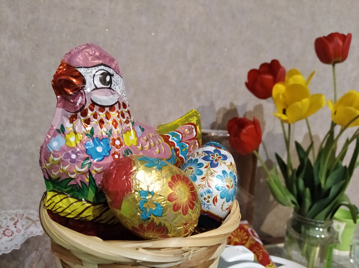 Шоколадная курочка