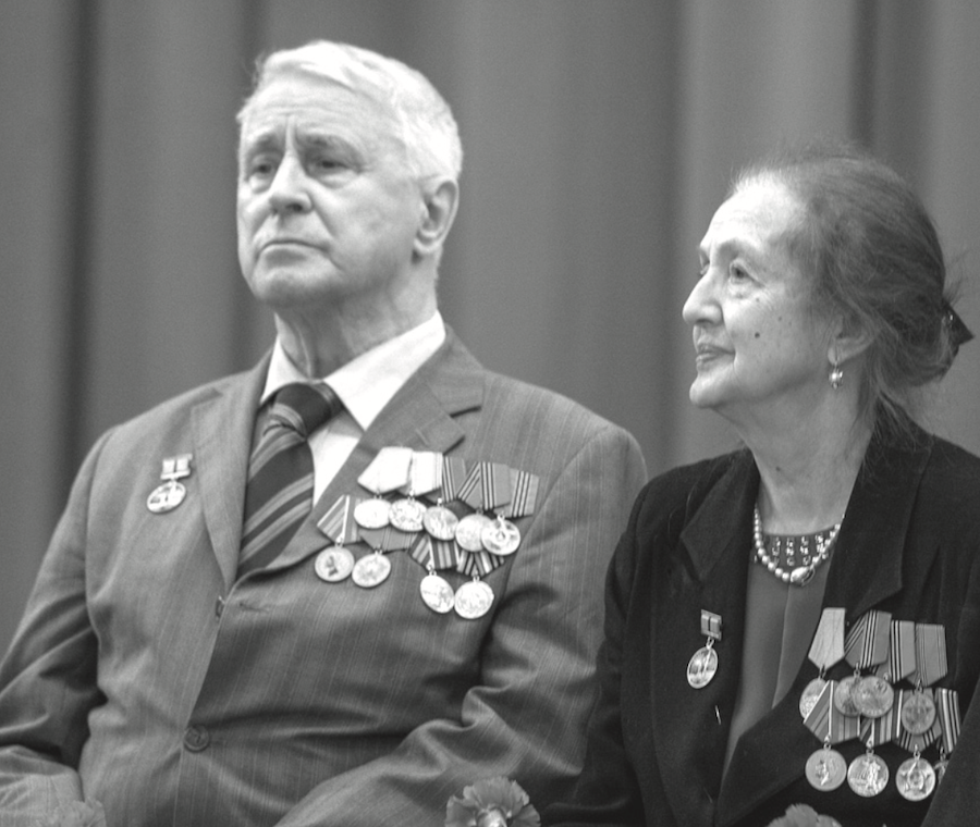Ю. М. Найдич, М. А. Померанцева. 2014. Фото В. Васильев