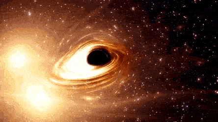 Как появляются чёрные дыры в космосе? Что находится внутри неё?