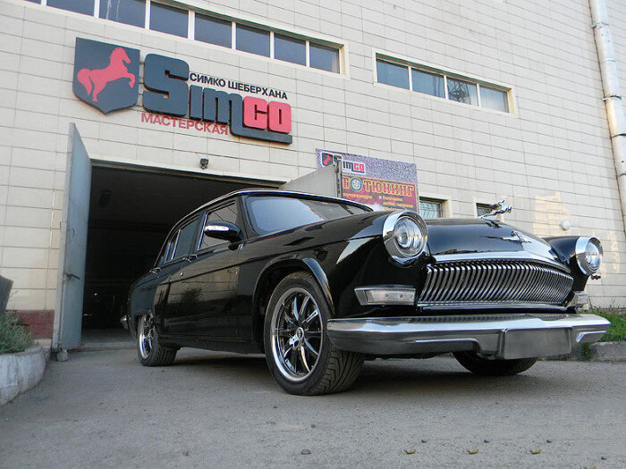 Крутая реплика ГАЗ-21 Волга от казахстанских тюнеров