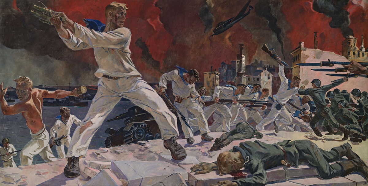 Александр Дейнека – «Оборона Севастополя», 1942