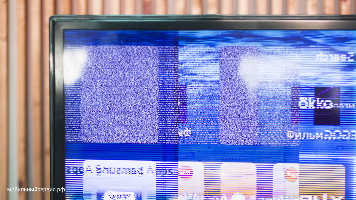 Появились вертикальные полосы на экране телевизора Samsung. Причины и что делать?