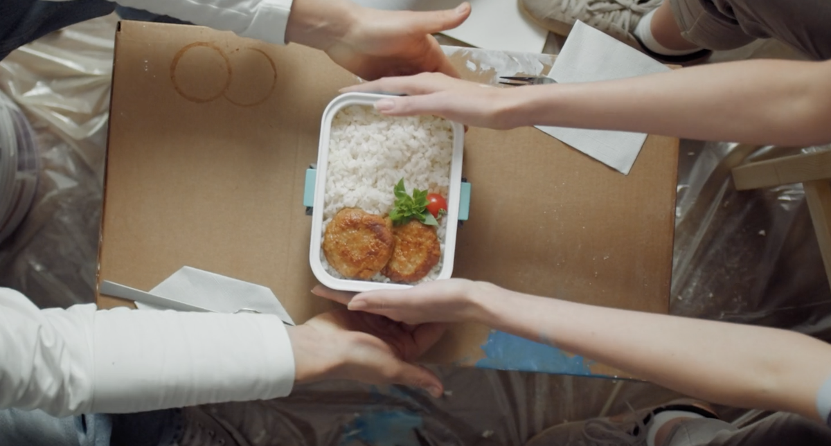 Кадр из готового ролика.