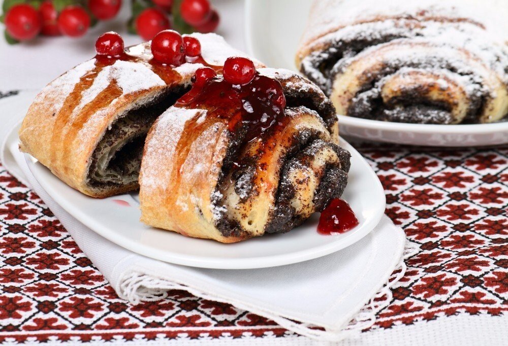 Плюшки с  Маком