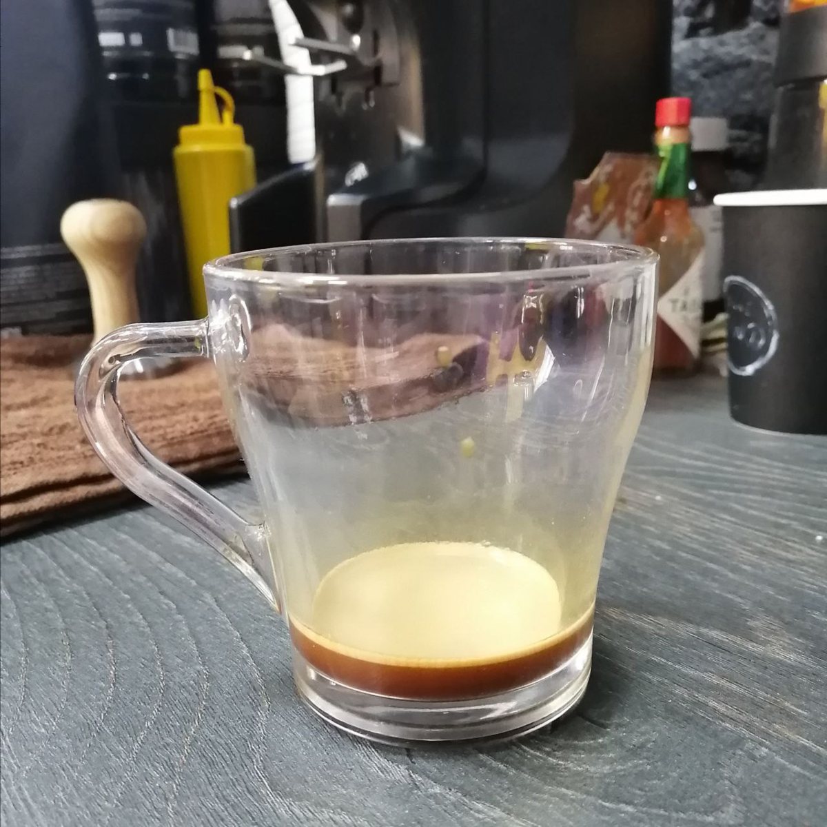 Наглядно: объём эспрессо в кружке