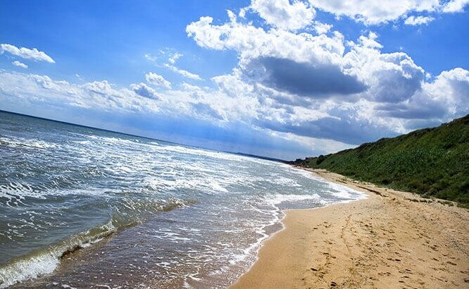 Кучугуры на Азовском море