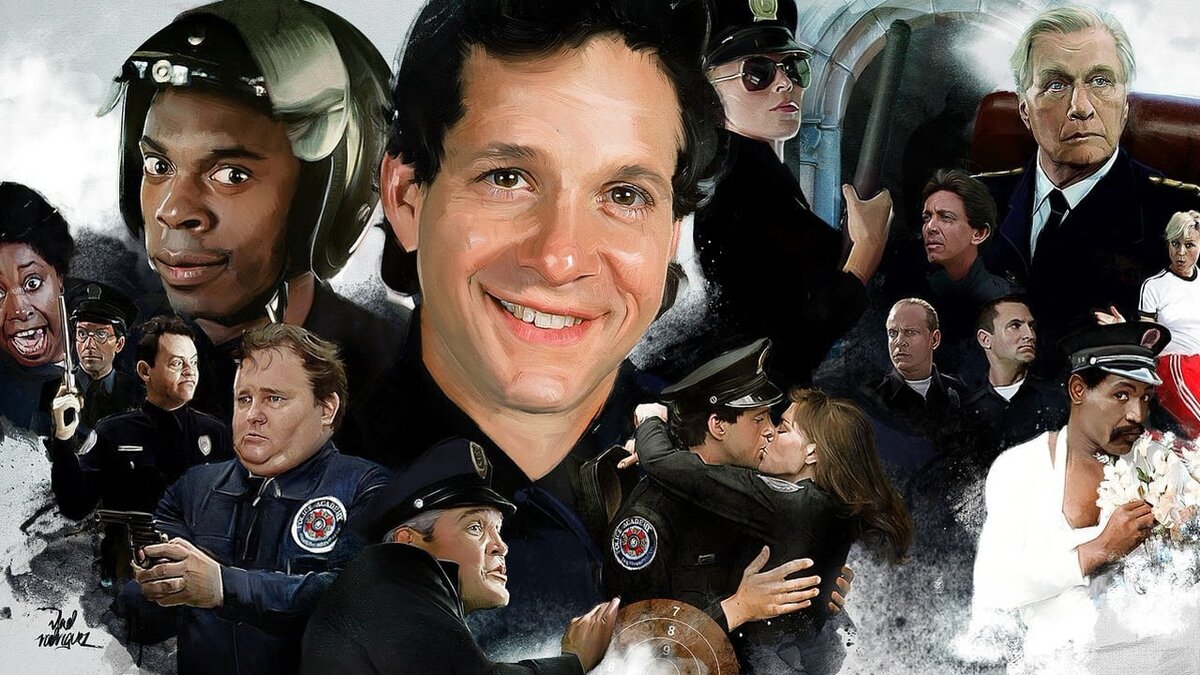 Кадр из сериала «Полицейская академия».