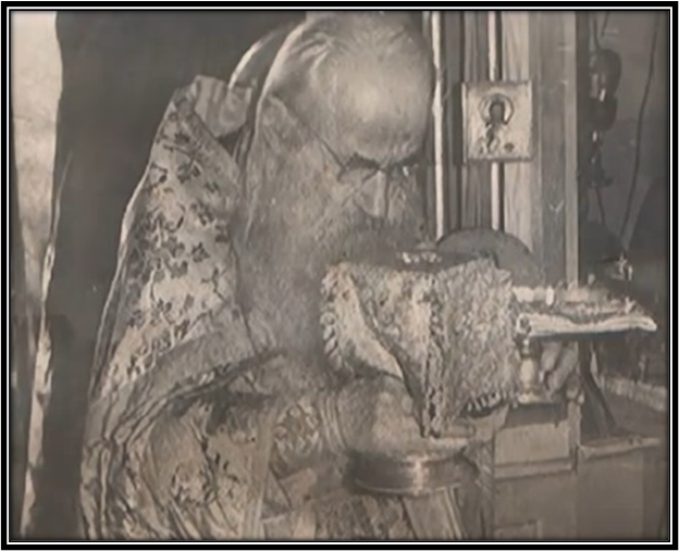 Протоиерей Николай (Рогозин), чудотворец. Фотография середины прошлого века.