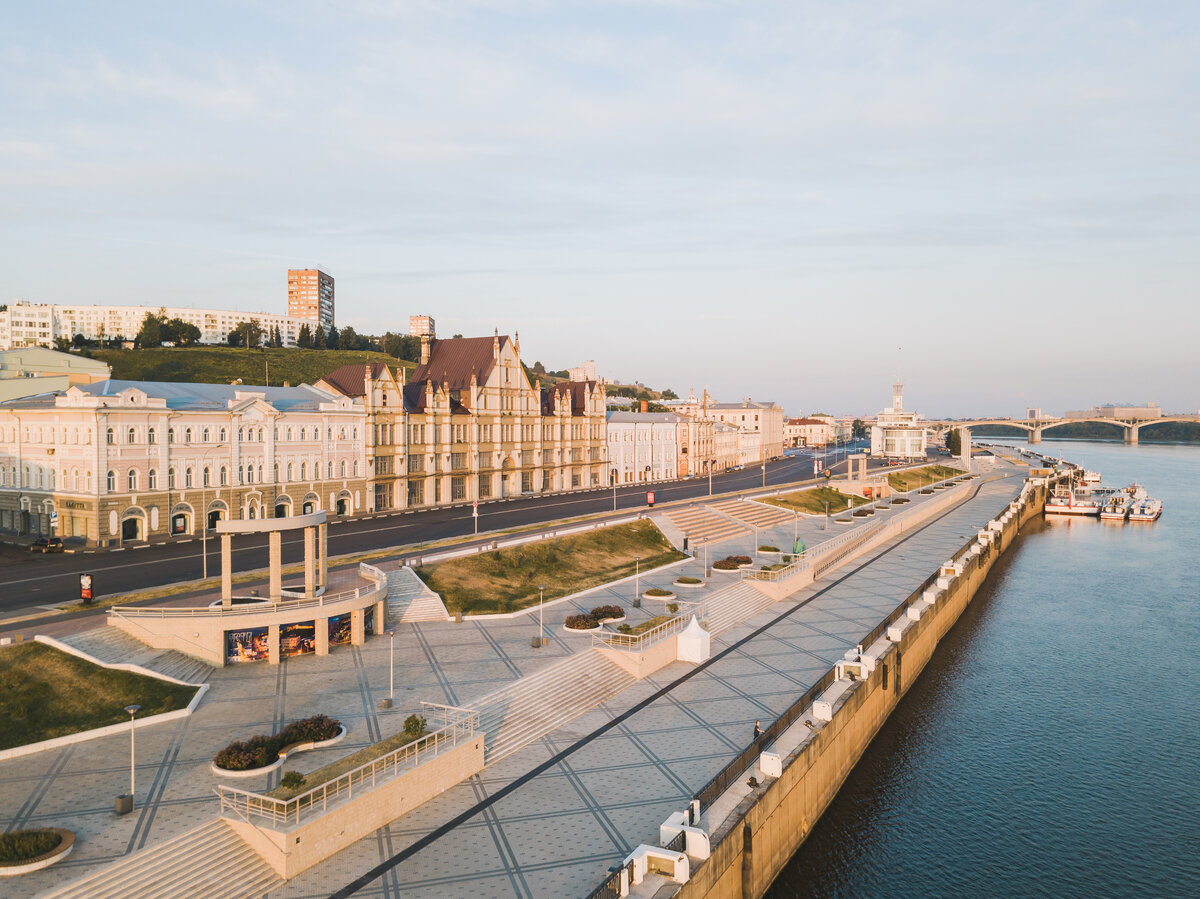 нижневолжская набережная в нижнем новгороде