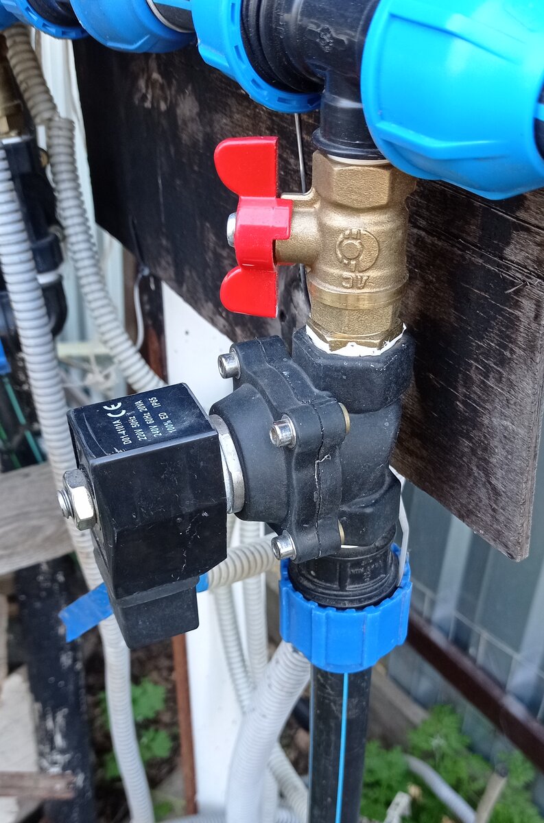 Клапан в работе