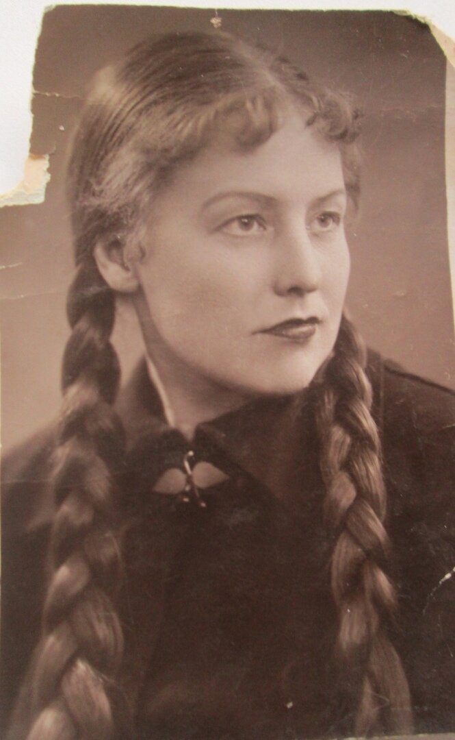 Мама.1952 год. 
Фото: Марина Гуськова