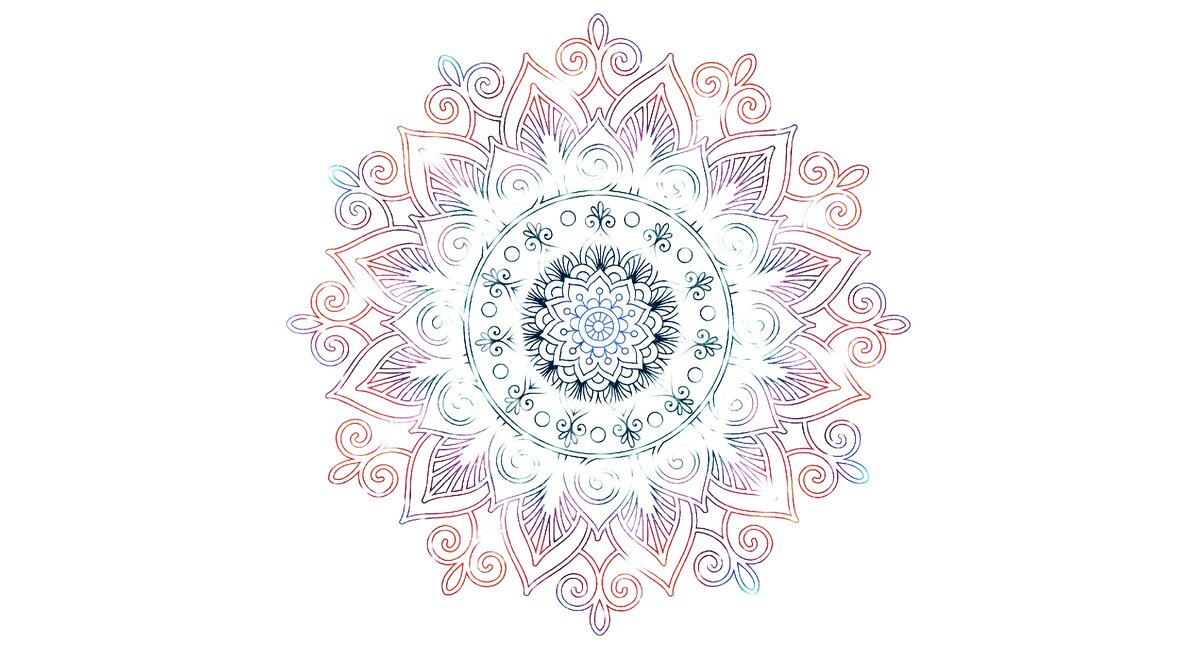 мандала Райский цветок