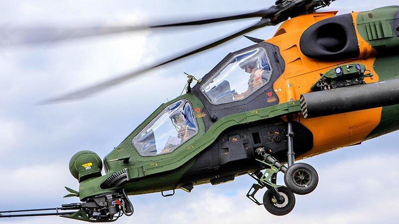 Ударный вертолёт T129 ATAK. источник: TAI