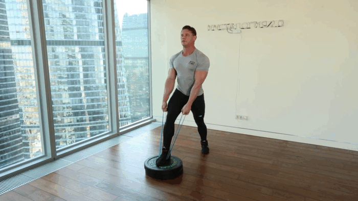 делаем болгарский присед с резинкой – рискуем получить по йайтсам