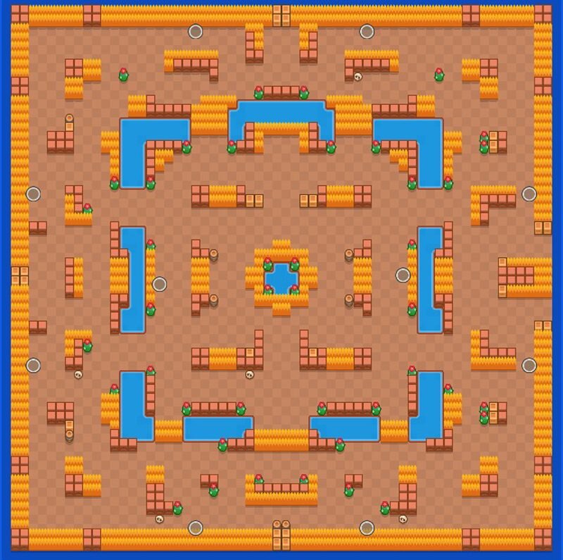 Карта в одиночном столкновении( как видим даже выглядит плохо) 