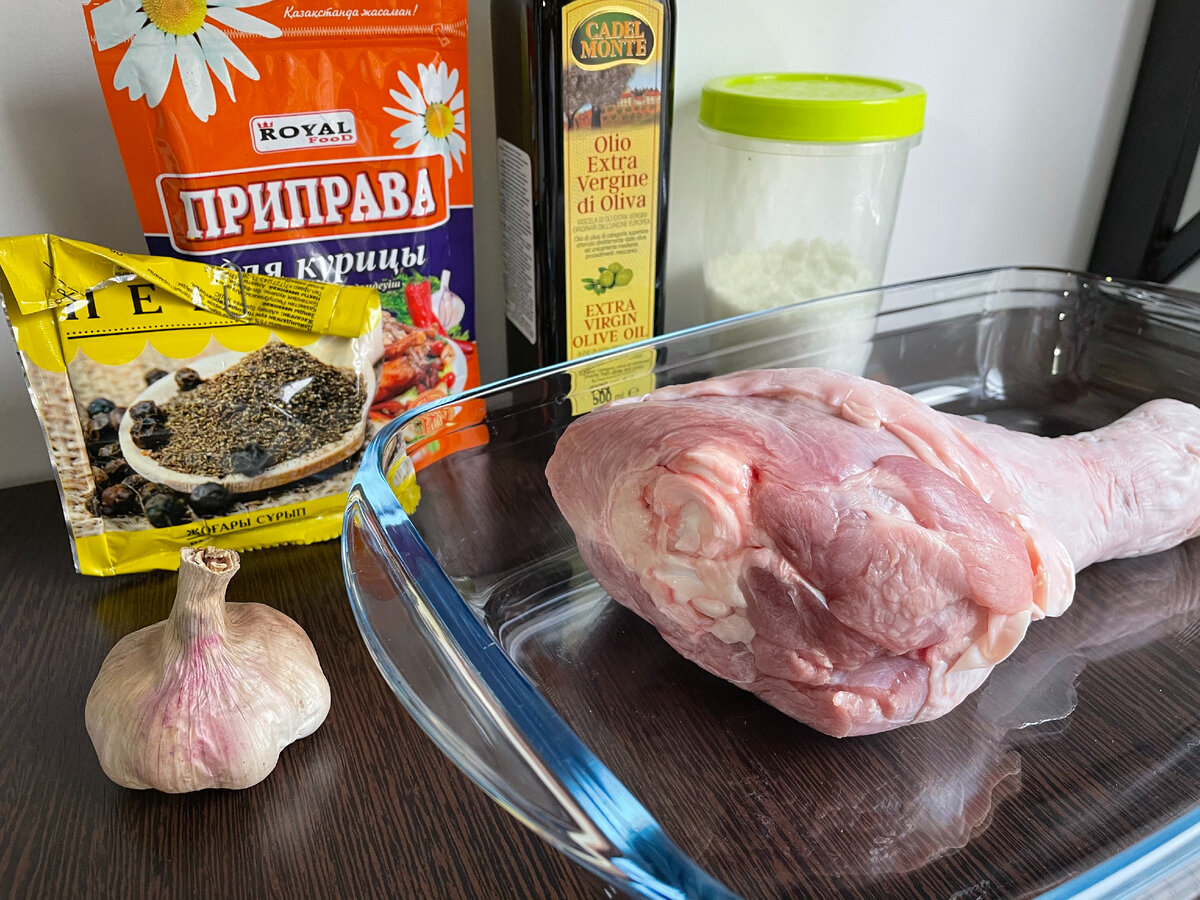 Голень индейки в фольге - рецепт приготовления с фото от витамин-п-байкальский.рф