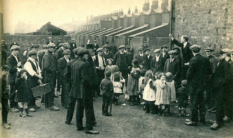 Забастовка шахтёров в 1921-м году