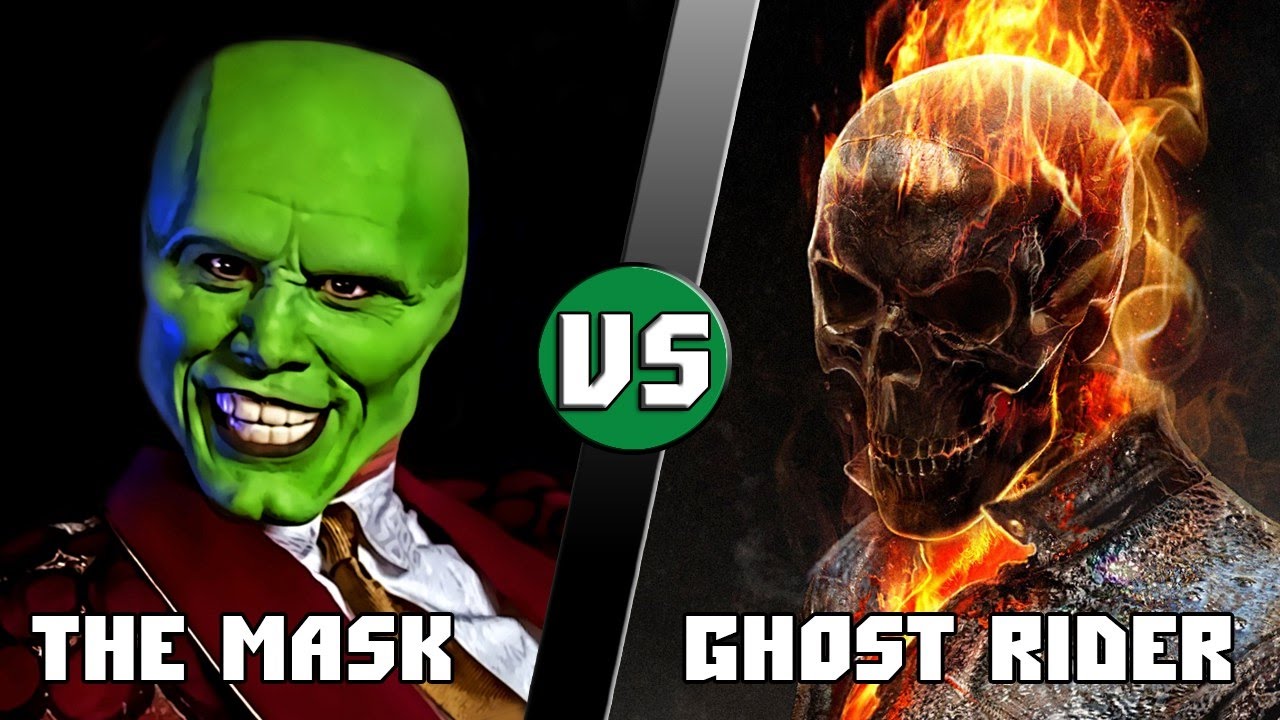 Маска (Dark Horse) vs Призрачный Гонщик (Marvel)/The Mask vs Ghost Rider -  Кто Кого? [bezdarno]