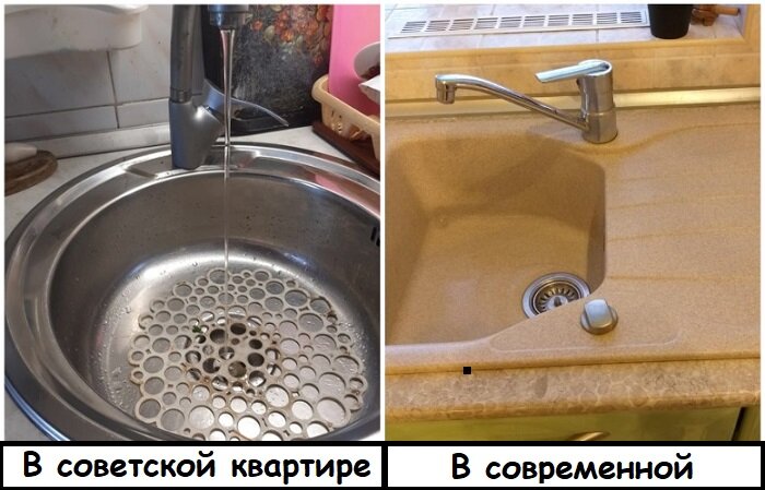 В мойке из камня коврик не нужен