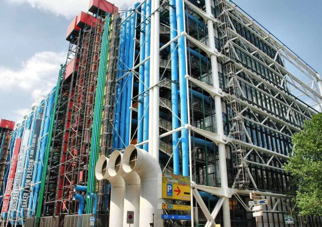 Помпиду в Париже