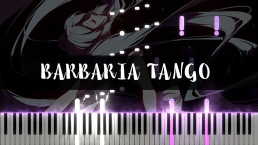 Barbaria Tango (Nostalgia Op. 3) - Synthesia / Piano Tutorial