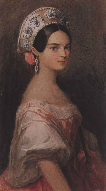 Графиня Анна Алексеевна Баранова, ур. Васильчикова (1823-1890) 