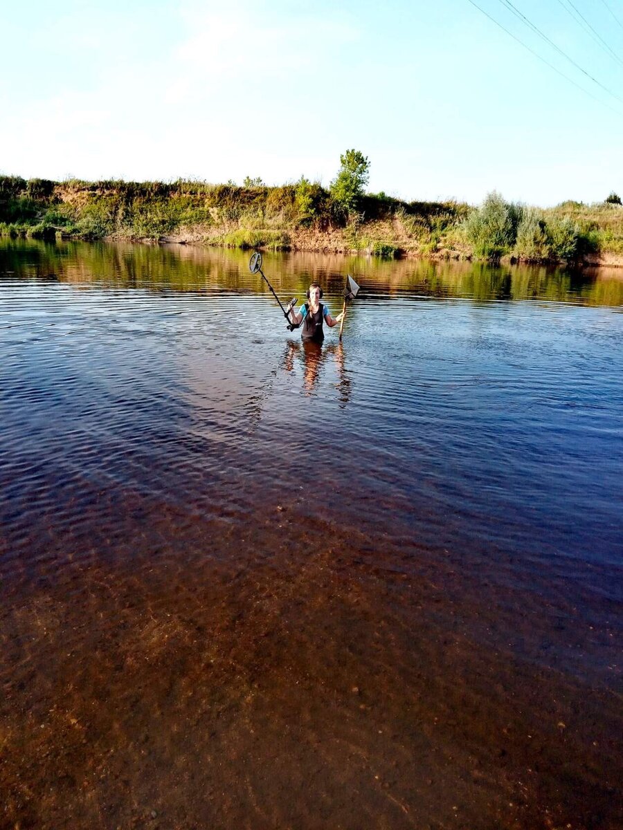 Пляж на Угре