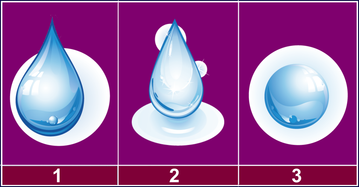 Откройте глаза и выберите одну каплю