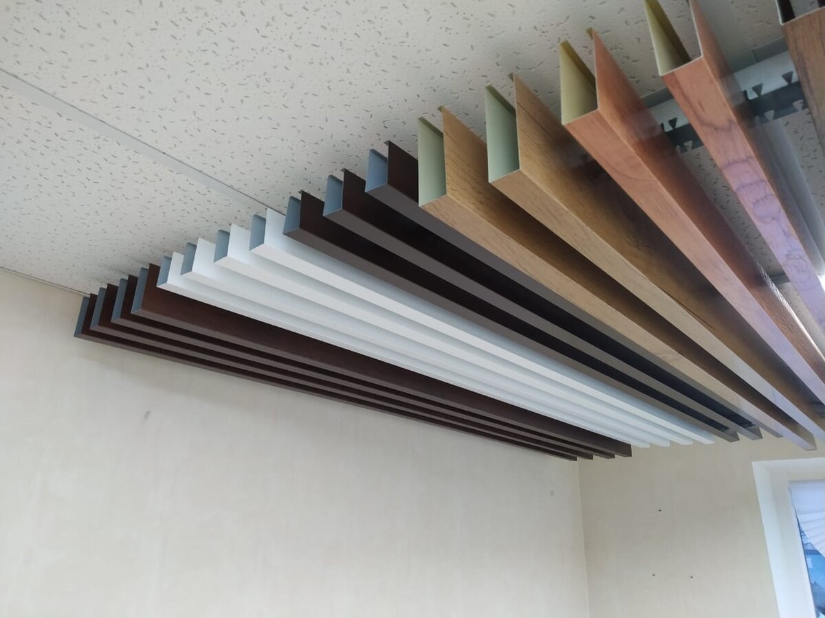 Пример образцов кубообразных потолков