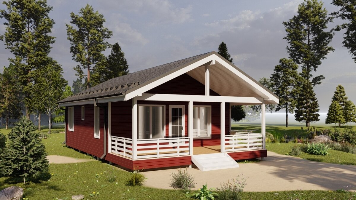 Проект дома SCANDI-91